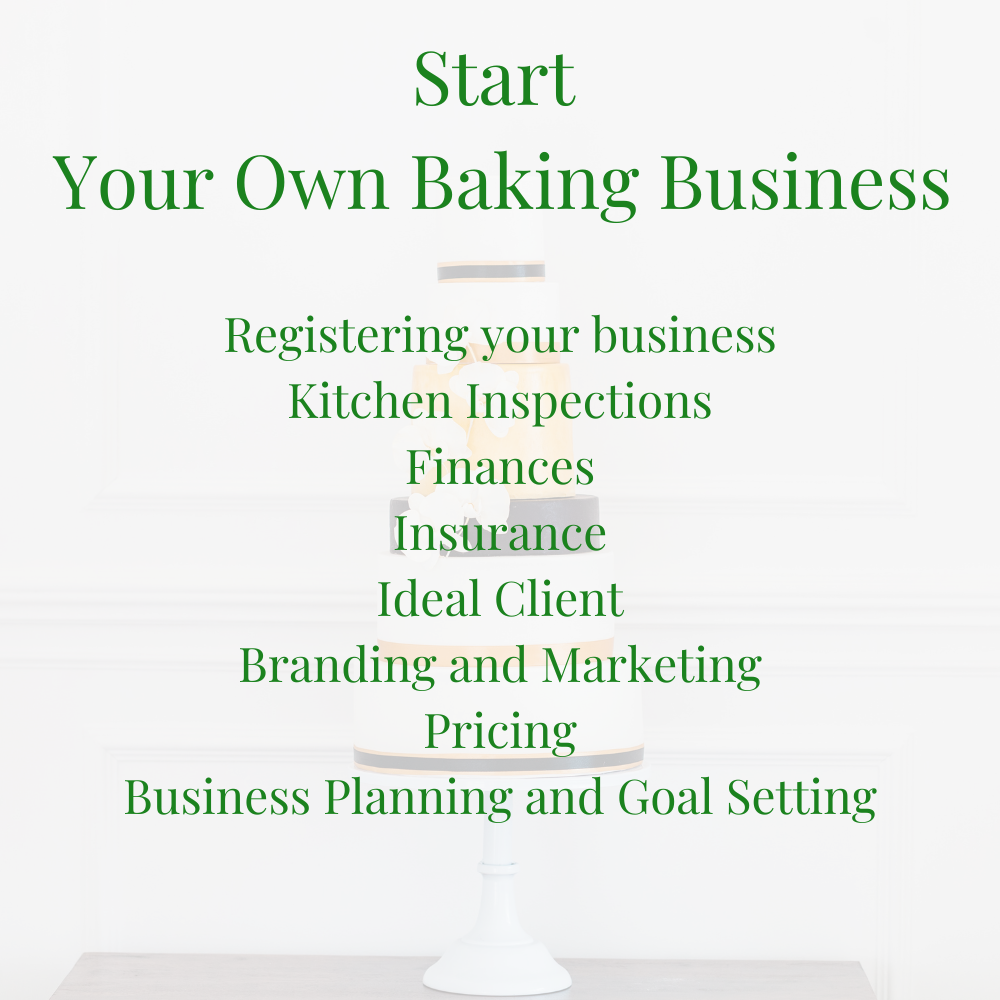 start your own baking business